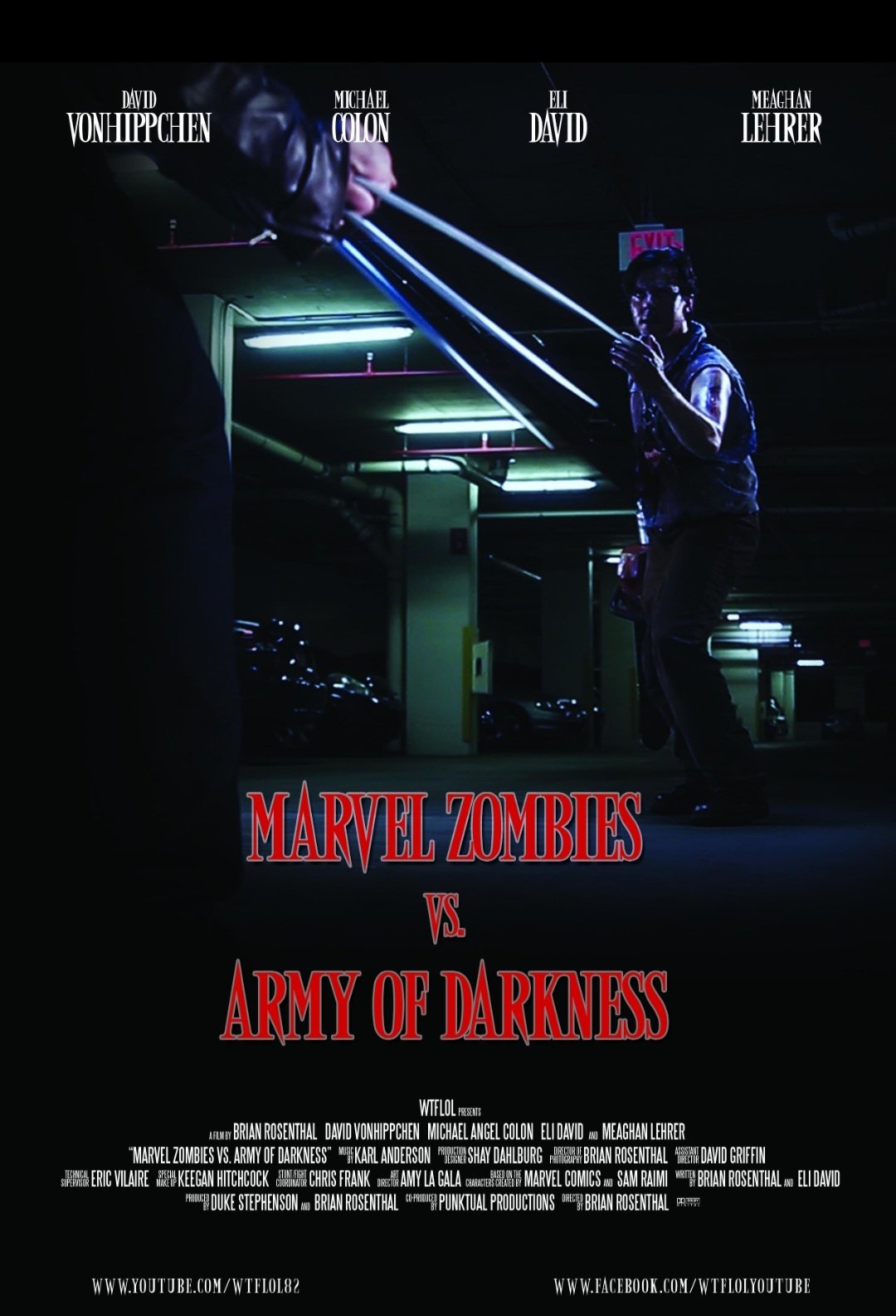 Ash vs. Marvel Zombies poster