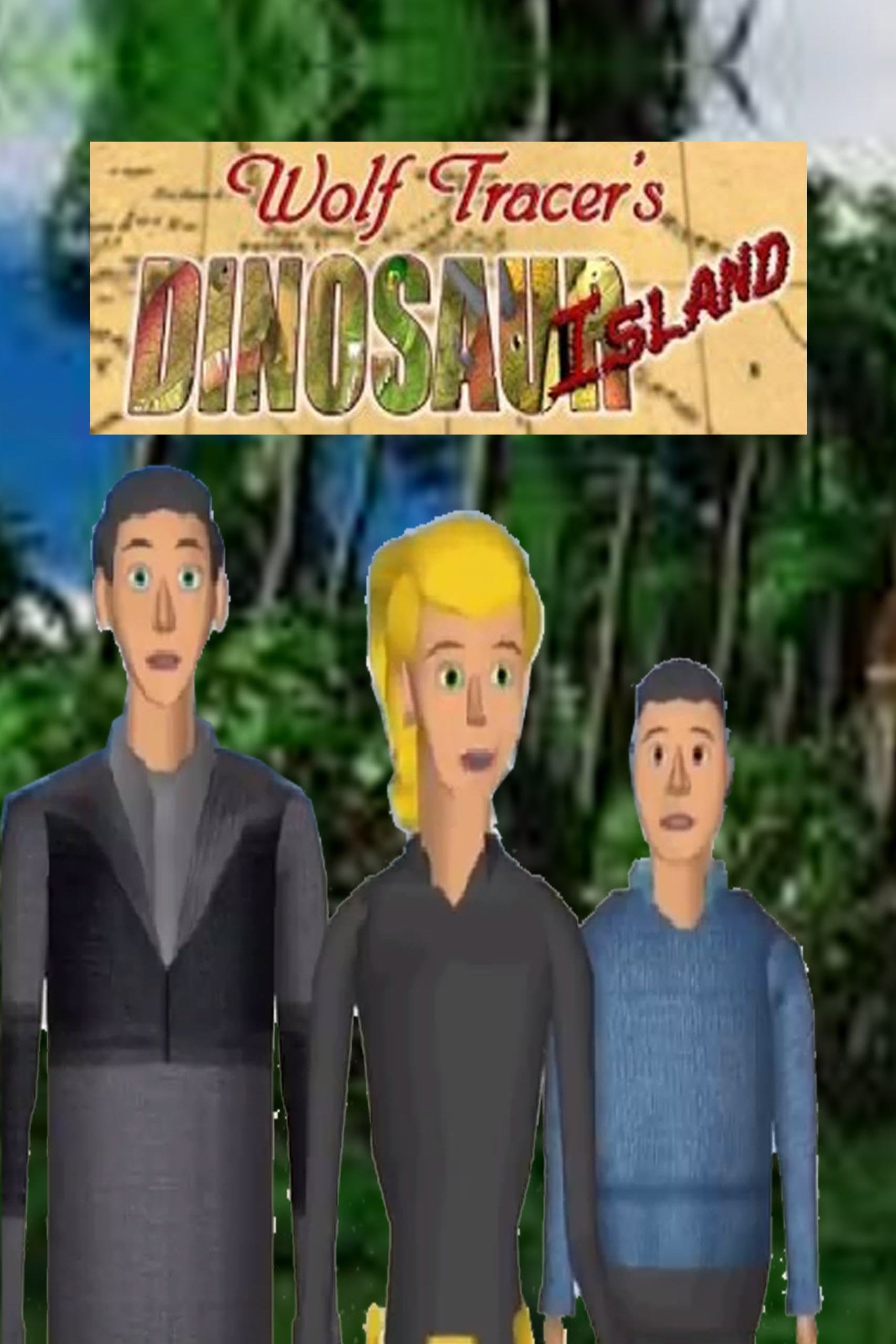 Wolf Tracer's Dinosaur Island poster